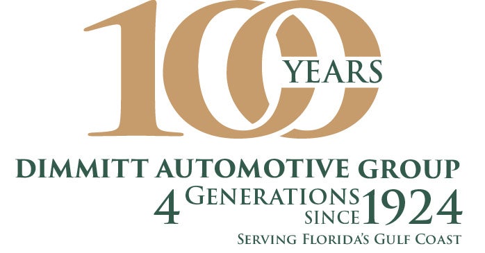 Dimmitt Automotive Group 100 Years 4 Generations Logo
