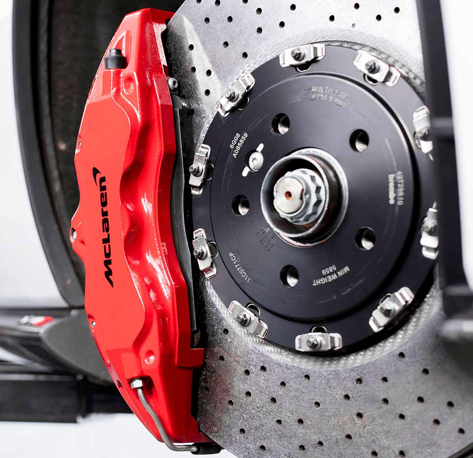 Mclaren brakes and rotors